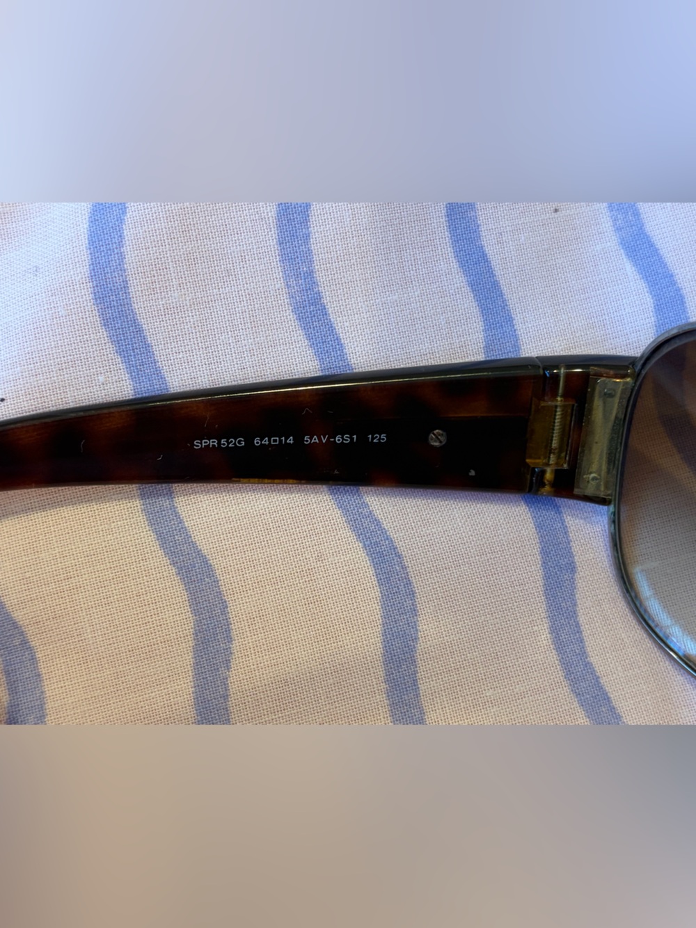 Authentic Prada Tortoise Shell Aviator Sunglasses 🕶️🇮🇹 - Picture 6 of 11
